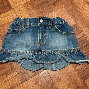 OLD NAVY TODDLER 3T JEAN SKIRT